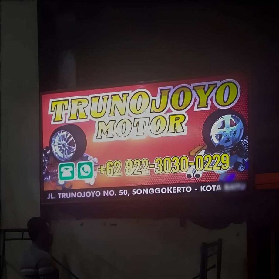 Bengkel Neon Box Surabaya