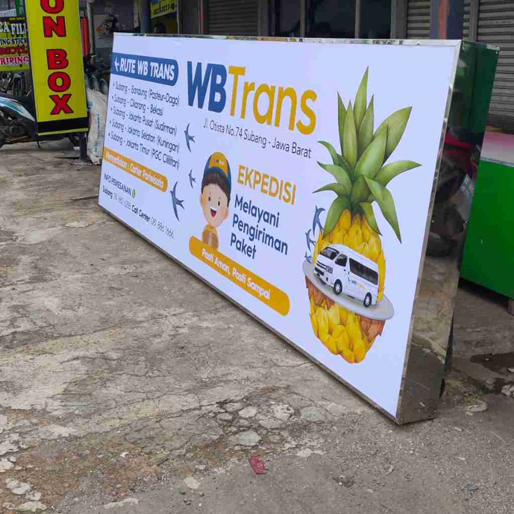 Bikin Neon Box Lamongan